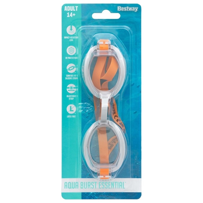 Очки для плавания Deep Marine, от 14 лет, цвет МИКС, 21097 Очки для плавания Deep Marine, от 14 лет, цвет МИКС, 21097