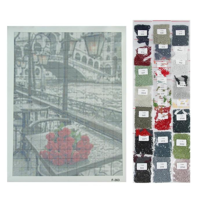 Алмазная мозаика «В ожидании любимой», 30 × 40 см, 33 цвета Алмазная мозаика «В ожидании любимой», 30 × 40 см, 33 цвета