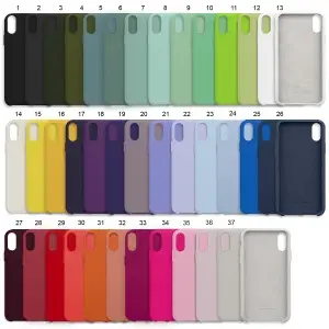 Чехол для iPhone XR Silicone case APL WS (с лого)