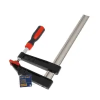 Струбцина F-образная усиленная ТУНДРА, тавровый профиль, 2К рукоятка, 300&times;120&times;390 мм