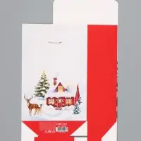 Коробка складная &laquo;Уюта в Новом году&raquo;, 15&times;7&times;22 см