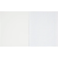 Тетрадь общая А5 48л Attache Градиент Бирюза клетка, 65г, скрепка, УФ-лак