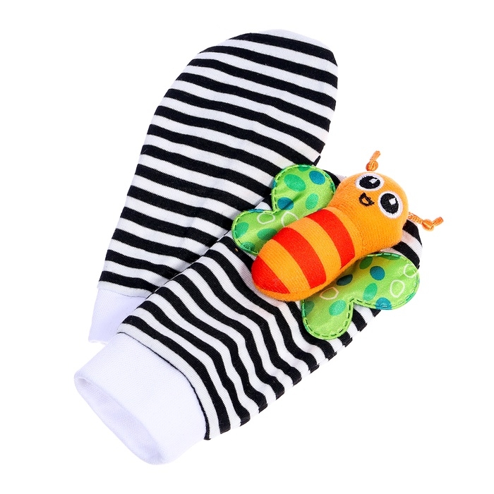 Набор погремушек «Носочки и браслетики», 4 шт Набор погремушек «Носочки и браслетики», 4 шт