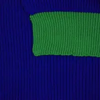Шарф Snappy, синий с зеленым