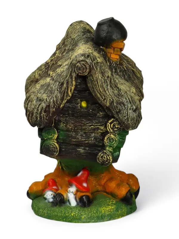 Садовая фигура из полистоуна &laquo;Избушка&raquo;, 53&times;36 см