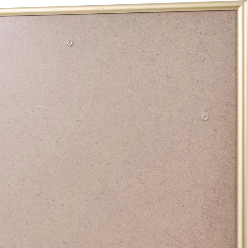 Рамка 300х400, золото, алюминевая.,  ПЭТ стекло, 2019_34_12_345