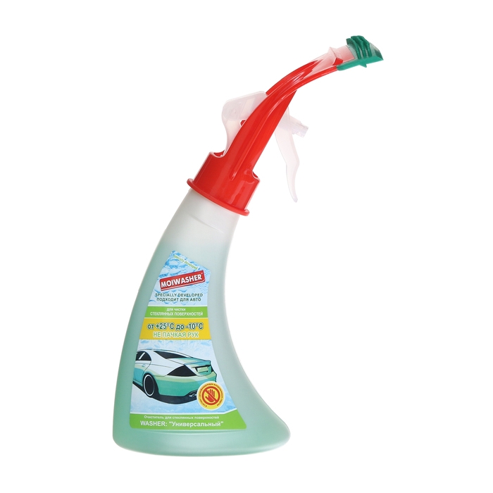 Очиститель стекол Мойщик с водосгоном  Очиститель стекол Мойщик с водосгоном "Универсальный" от -10 °C до +25 °C, 350 мл, триггер