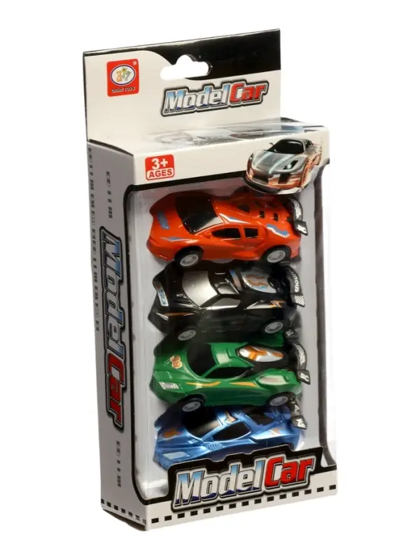 Набор машинок &laquo;Гоночные&raquo;, в наборе 4 шт.