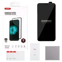 Защитное стекло iPh 11 Pro Max черный 3D ANMAC  Арт.1137204