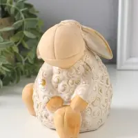 Копилка для денег керамика &laquo;Кудряш бараш&raquo;, беж, 11.6&times;11.5&times;12 см