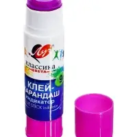 Клей-карандаш Луч «Классика цвета», с индикатором, PVP, 9 г