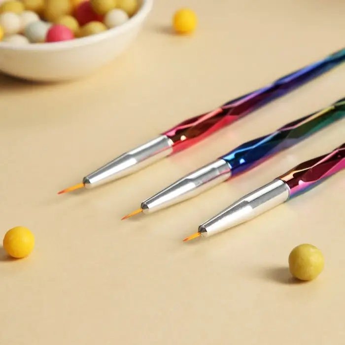 Набор кондитерских кисточек для декорирования «Металлик», 19×2,5 см, 3 шт Набор кондитерских кисточек для декорирования «Металлик», 19×2,5 см, 3 шт