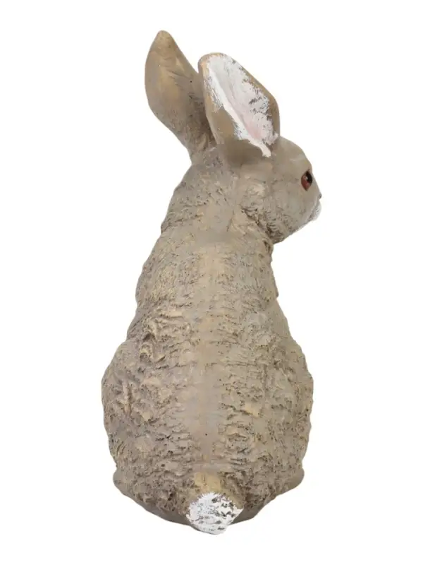 Садовая фигура из полистоуна &laquo;Заяц с большими ушами&raquo;, 25&times;12&times;30 см