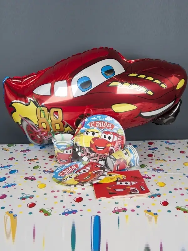 Воздушный шар фольгированный 32" &laquo;Машина&raquo;, фигура