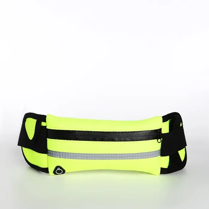 Сумка для бега на молнии, зелёная