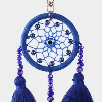 Брелок "Ловец снов" 17 см, цв. синий Брелок "Ловец снов" 17 см, цв. синий