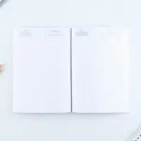 Ежедневник А5, 80 л. Тонкая обложка "Цветок"