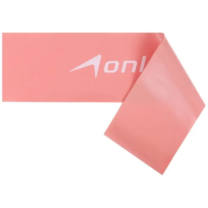 Фитнес-резинка ONLYTOP, 30.5&times;7.6&times;0.035 см, нагрузка 3 кг, розовая