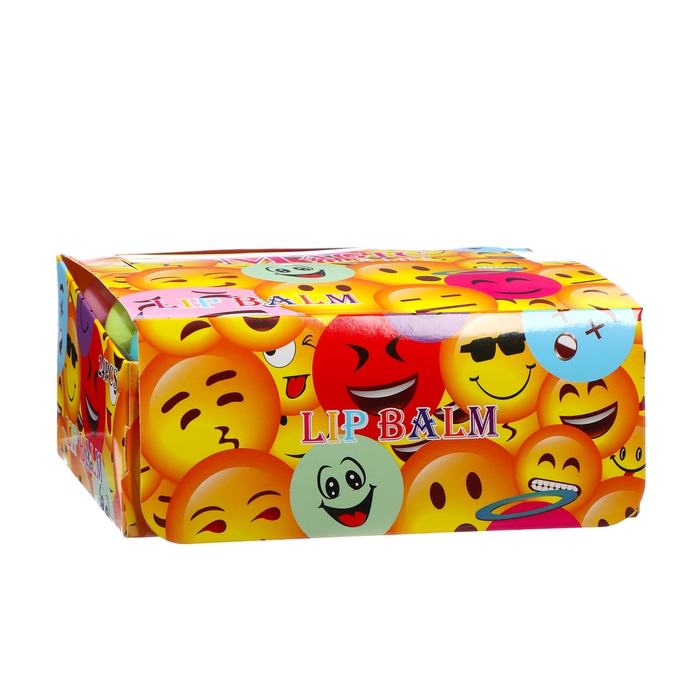 Бальзам для губ «Смайлики», микс цветов и ароматов Бальзам для губ «Смайлики», микс цветов и ароматов