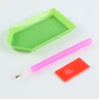 Алмазная мозаика с полным заполнением на холсте &laquo;Тропические птицы&raquo;, 40&times;50 см