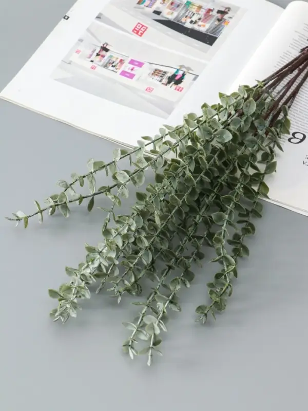 Цветы искусственные «Эвкалипт цинерия», h=53 см, зелёные Цветы искусственные «Эвкалипт цинерия», h=53 см, зелёные