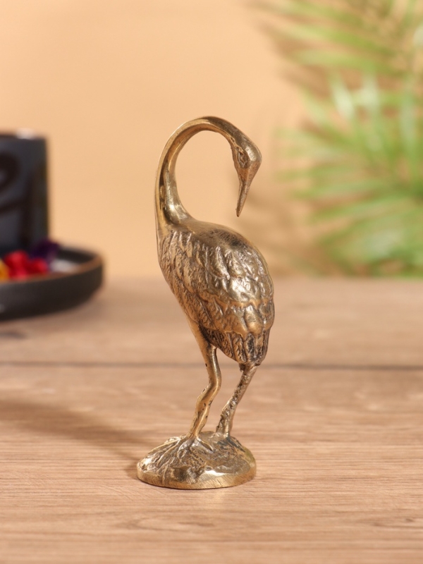Сувенир бронза Сувенир бронза "Журавль" 5х3х10 см