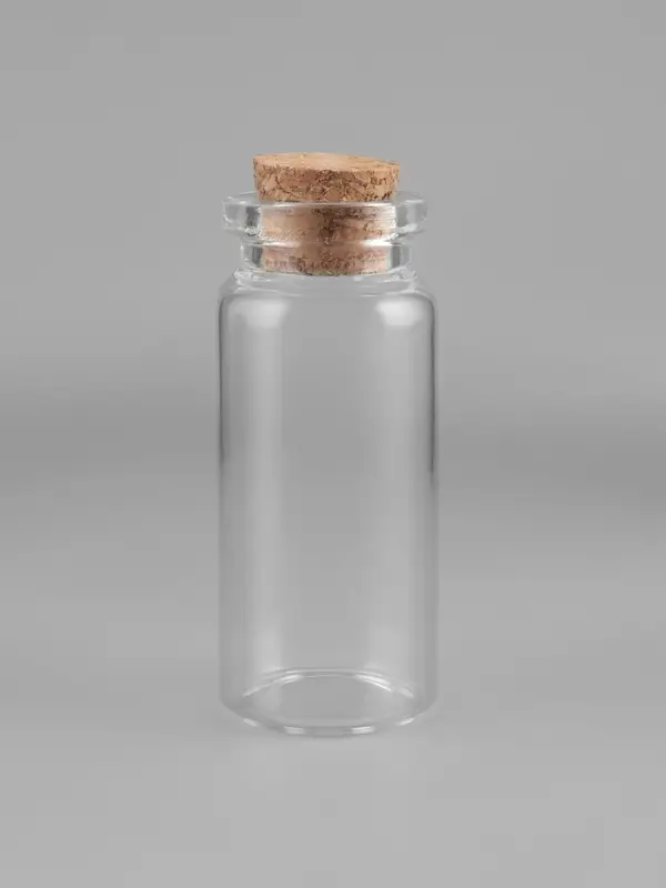 Баночки для хранения бисера, 10 мл, d=2.2&times;5 см, 5 шт.