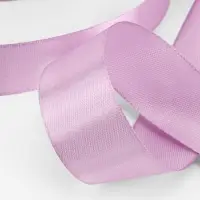 Лента атласная, 25 мм, 23&plusmn;1 м, сиреневая №141