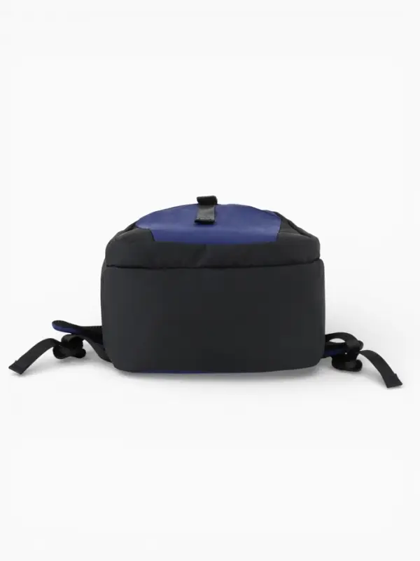 Рюкзак, 27*13*38,5 см, 2 отд 3н/карм, Комби, Водонепрон. дно, синий/черн