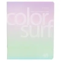 Тетрадь 48 листов, в клетку, Color Surf, МИКС