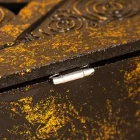 Шкатулка "Завитки" 24х18х9 см, МДФ