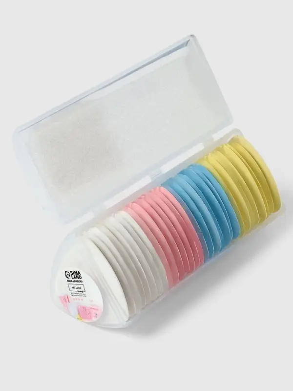 Мел портновский, 30 шт., разноцветный