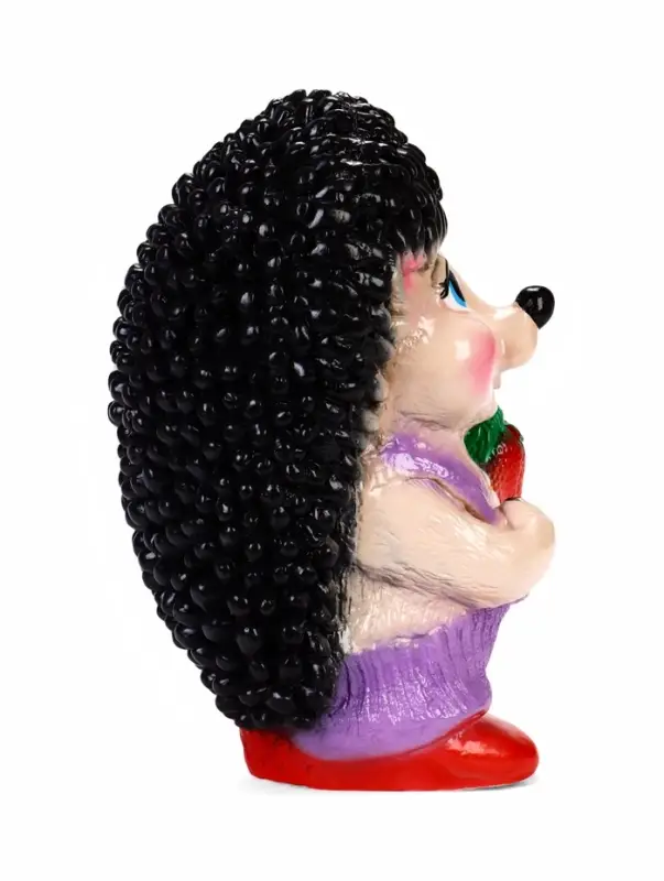 Садовая фигура из гипса &laquo;Ёж Семён с клубничкой&raquo;, 17&times;17&times;35 см