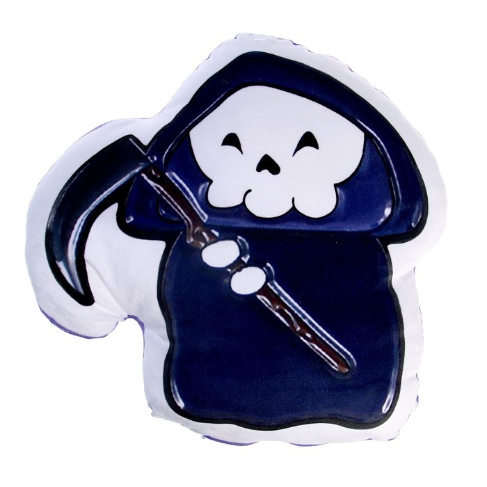 Мягкая игрушка «Смерть с косой», цвет чёрный Мягкая игрушка «Смерть с косой», цвет чёрный