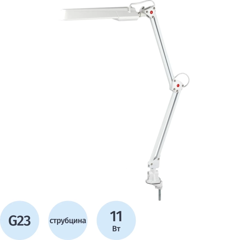 Светильник Эра NL-201, белый NL-201-G23-11W-W