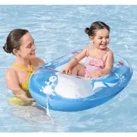 Лодочка надувная &laquo;Дельфин&raquo;, 102&times;69 см, от 3-6 лет, МИКС, 34037 Bestway