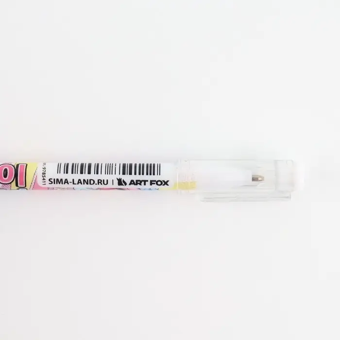 Ручка шариковая синяя паста 0.5 мм с колпачком «Кавай» пластик Ручка шариковая синяя паста 0.5 мм с колпачком «Кавай» пластик