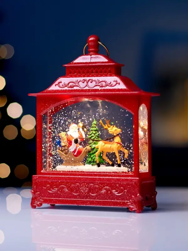 Фигура светодиодная  Фигура светодиодная "Упряжка" 5.5х14х19.5 см, 3хААА (не в компл.), музыка, USB, Т/БЕЛЫЙ