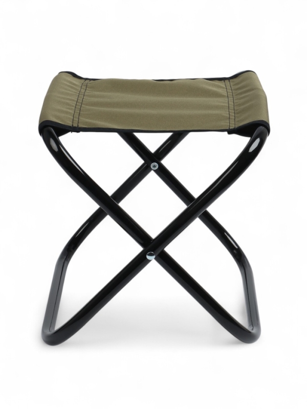 Табурет складной малый 16 мм, 27 х 27 х 27 см, зелёный