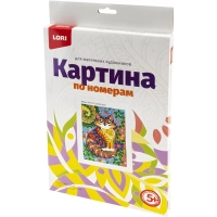 Картина по номерам Котик, Ркн-012