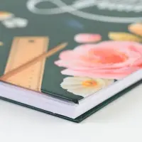 Ежедневник в твердой обложке на двух гребнях &laquo;С днем учителя!&raquo;
