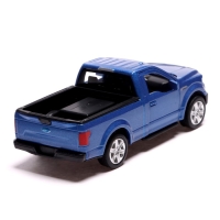 Машина металлическая FORD F-150, 1:32, инерция, открываются двери, цвет синий