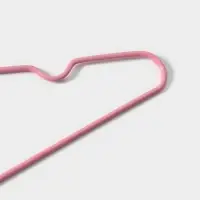 Плечики - вешалки для одежды Доляна, 29.5&times;16.5 см, 10 шт., детские, антискользящее покрытие, розовые