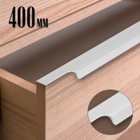 Ручка торцевая CAPPIO RP100SC, L=400 мм, цвет матовый хром, 4 шт.