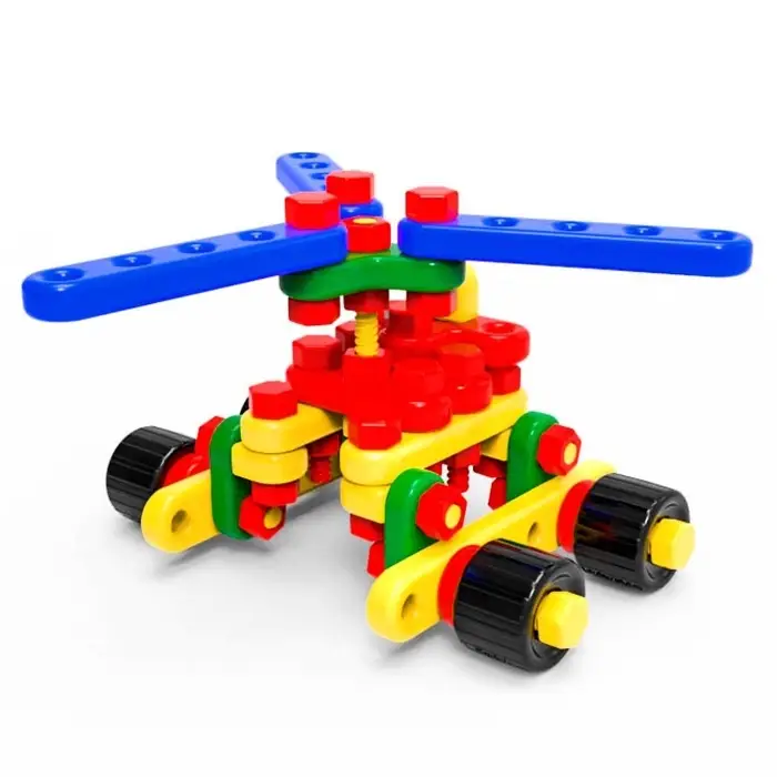 Конструктор пластиковый &laquo;Авиагруппа&raquo;, 5 в 1, 121 деталей