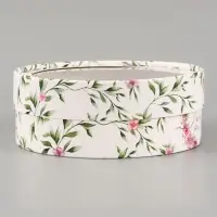 Коробка подарочная с окном With love, 16&times;16&times;5 см, круглая