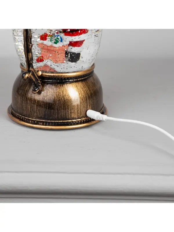 Светодиодная фигура &laquo;Два снеговика&raquo; 14&times;23.5&times;11 см, пластик, от батареек ААх3, USB, свечение тёплое белое