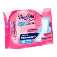 Прокладки Day Spa Simple классик, нормал, софт, 10 шт.