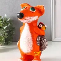 Копилка для денег «Хитрый лис», гипс, 25×13.5×13.5 см Копилка для денег «Хитрый лис», гипс, 25×13.5×13.5 см