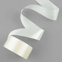 Лента атласная, 40 мм, 23&plusmn;1 м, нежно-бежевая